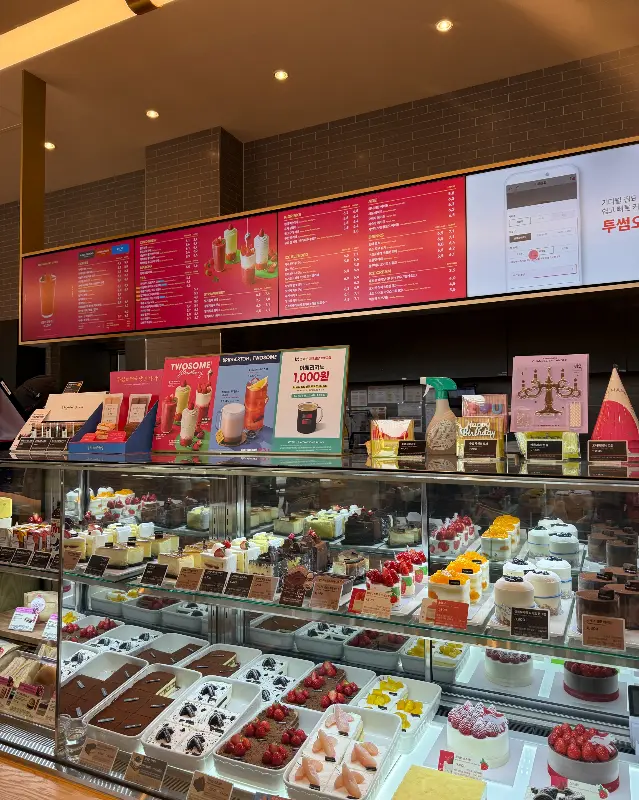 투썸플레이스 천안원성점의 다양한 메뉴