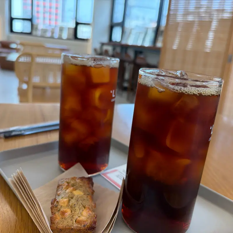 커피와 함께 즐거운 시간