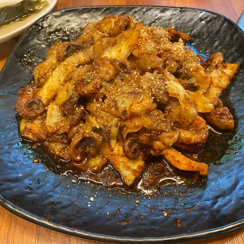 매콤한 쭈꾸미볶음