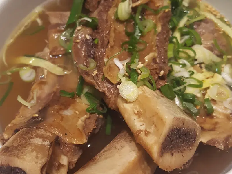 갈비와 국물의 환상적인 조화