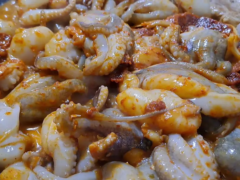 탱글탱글 쭈꾸미 클로즈업