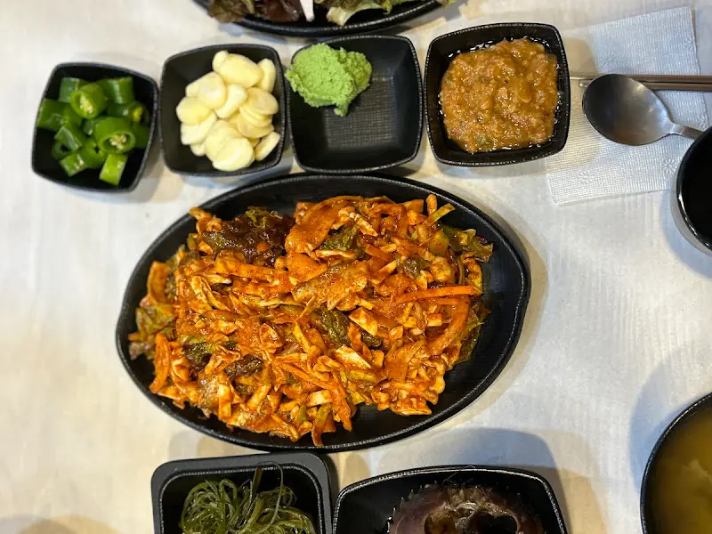 밴댕이 회무침의 클로즈업