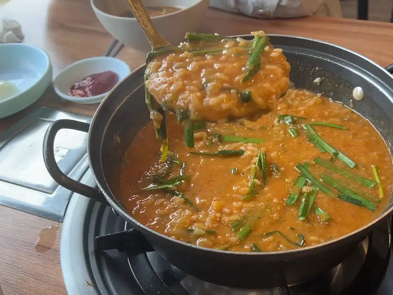 어죽의 깊은 맛