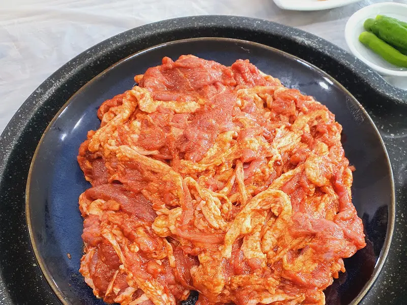 고추장 오리 불고기