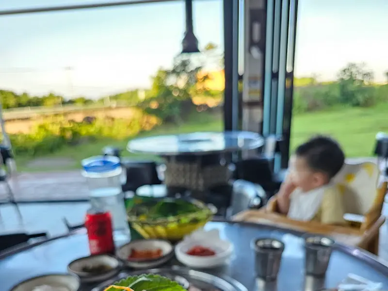 명리동식당에서 맛본 최고의 흑돼지 한 상