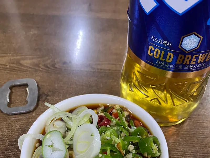 파가 듬뿍 들어간 간장 소스