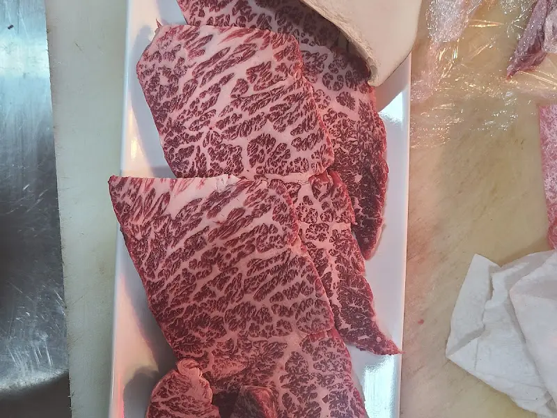 고기의 섬세한 마블링