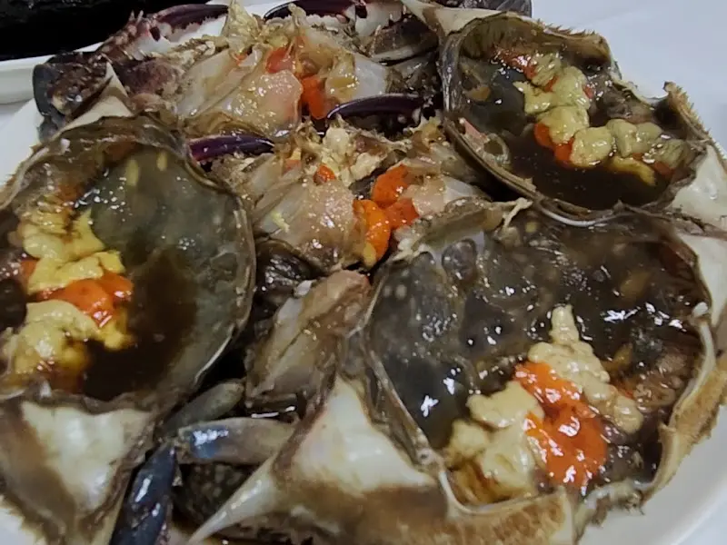 푸짐한 간장게장 한 상 차림