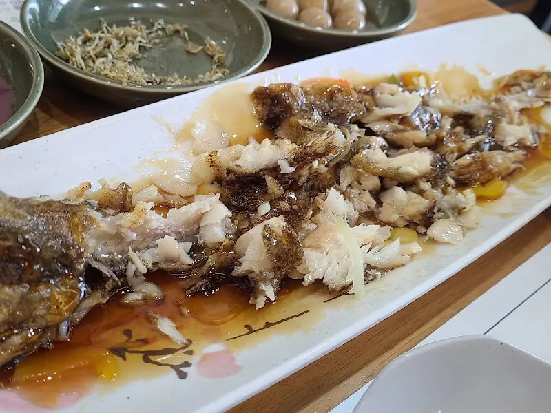 윤기가 흐르는 코다리 탕수