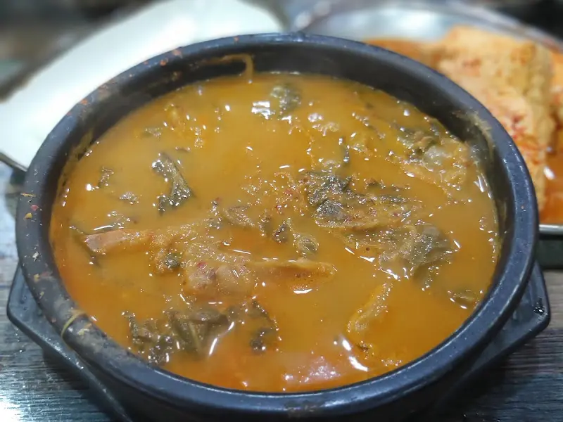 미꾸미꾸 추어탕 클로즈업