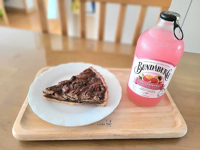 분다버그 핑크 자몽과 피칸 파이