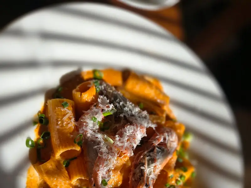 딱새우 명란 크림 파스타