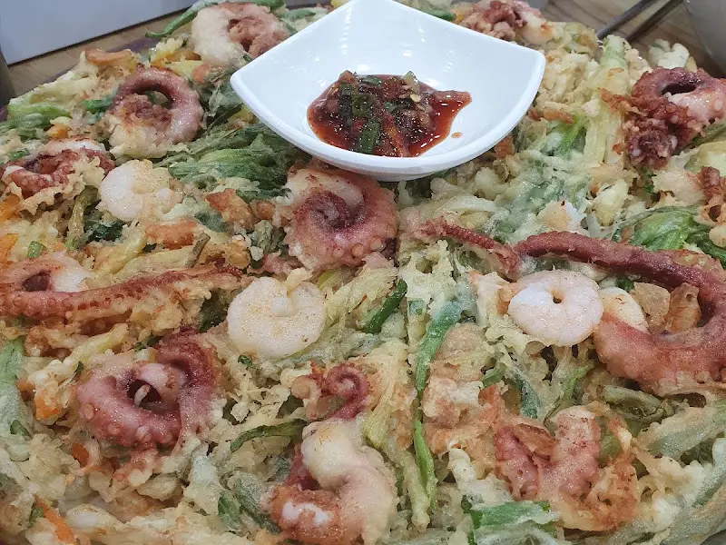 낙지파전 근접샷