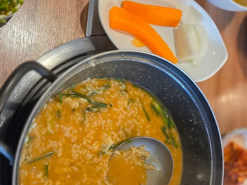 어죽 한 상 차림