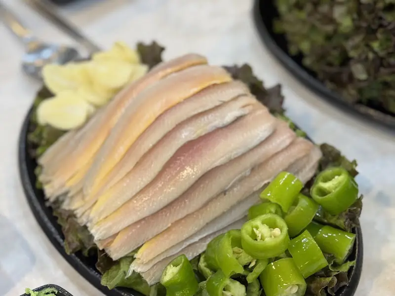 신선한 밴댕이회