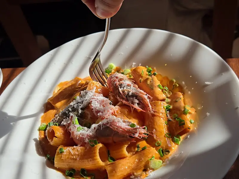 딱새우 명란 크림 파스타