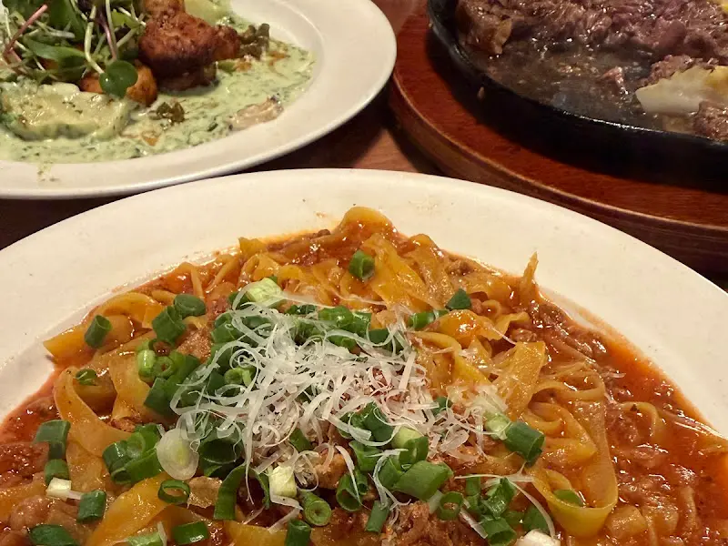 스테이크, 파스타, 뇨끼