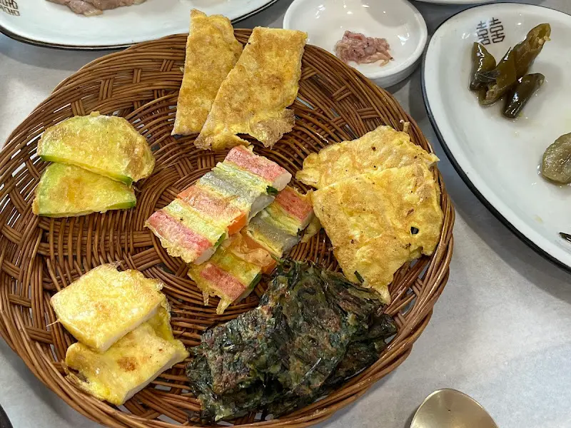 모듬전의 아름다운 자태