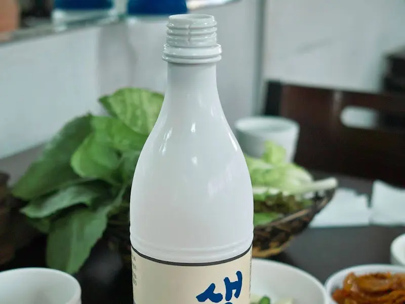 시원한 막걸리 한 잔