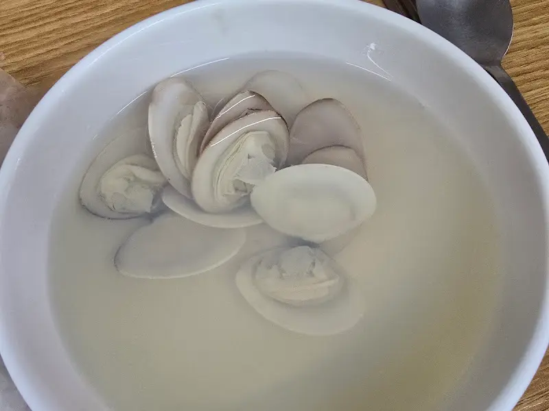 백합 조개탕