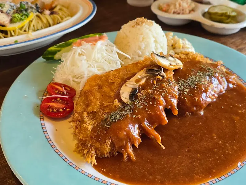 돈까스와 파스타