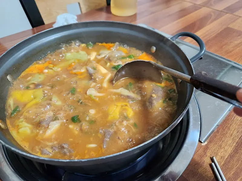 어죽 속 수제비