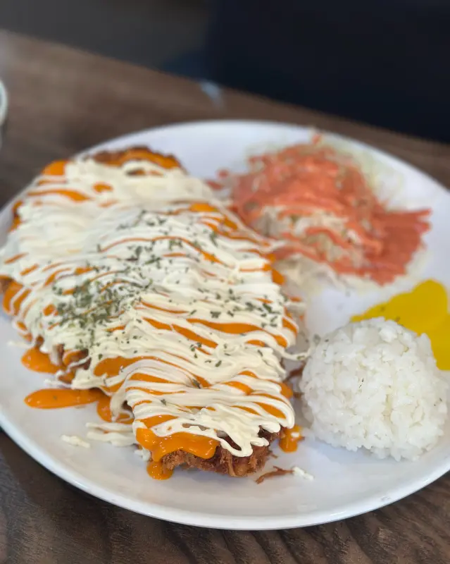 돈까스의 비주얼