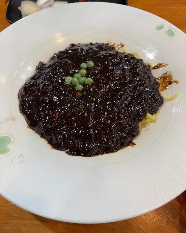 야끼우동 면발의 탱글함