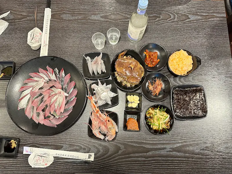 블랙씨걸 전체 상차림