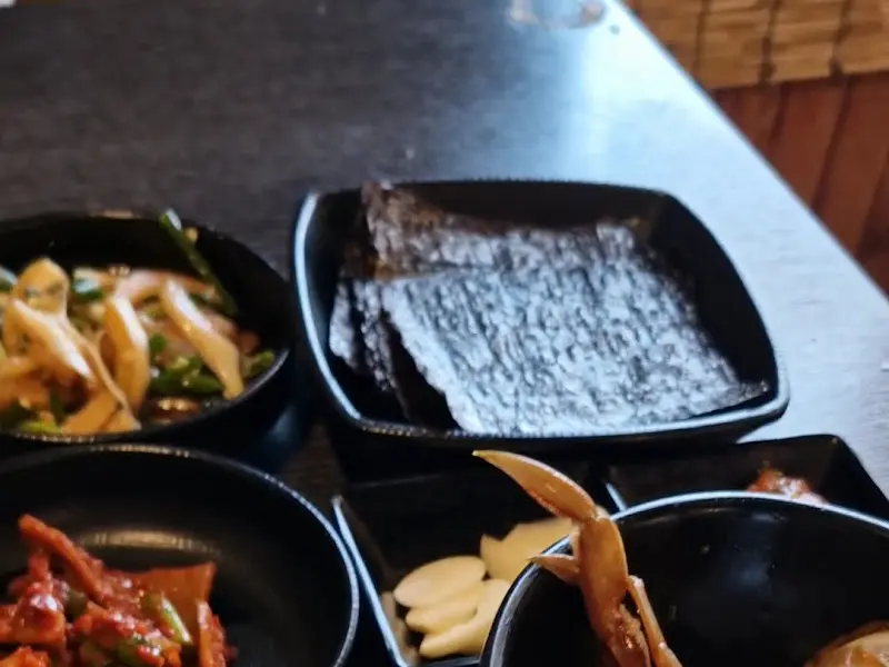 블랙씨걸 밑반찬 클로즈업