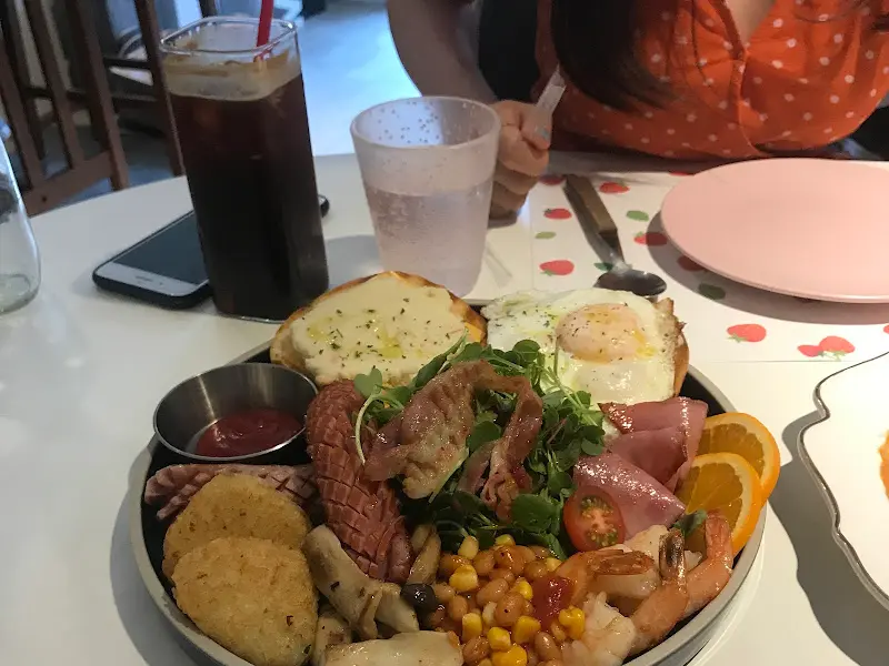 브런치 플래터 근접샷