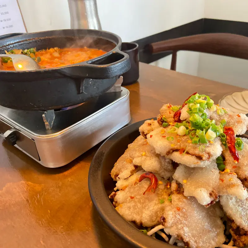 백김치 참치김밥