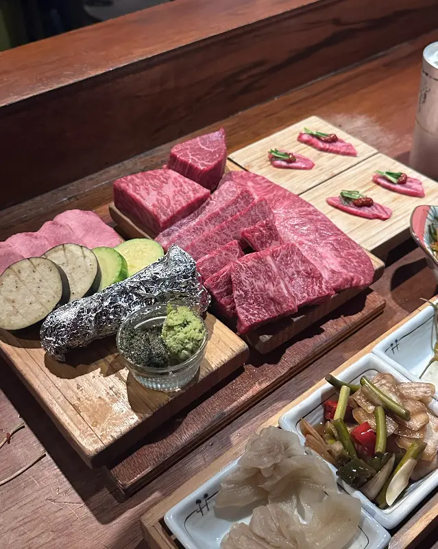 한우 오마카세 메뉴