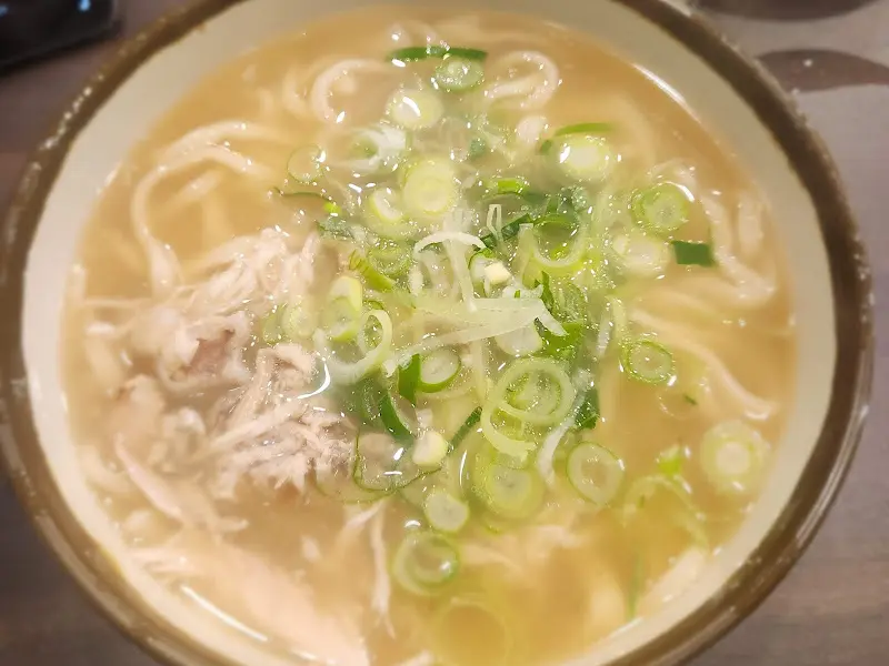 닭칼국수의 모습