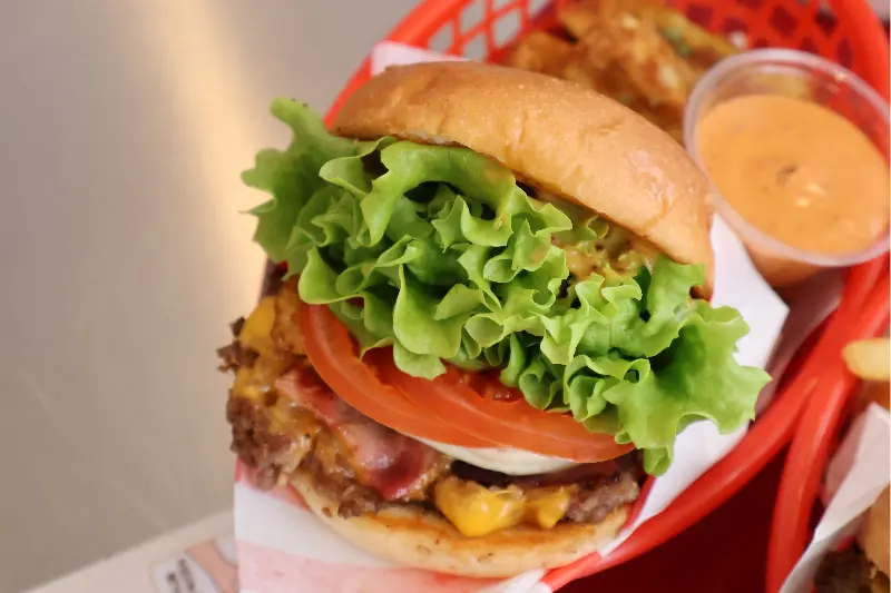 수제버거 비주얼