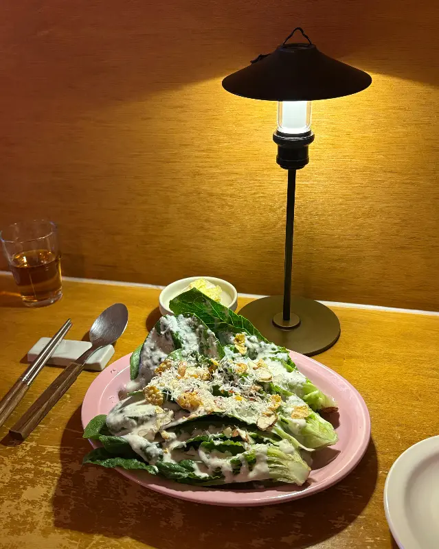 싱싱한 로메인 샐러드