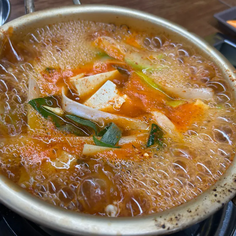 보글보글 끓는 동태탕