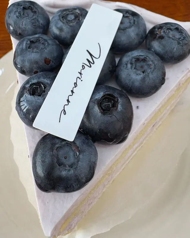 블루베리 케이크