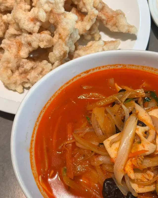 짬뽕과 꿔바로우