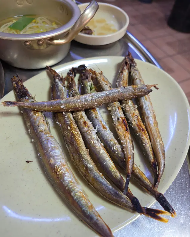 장터골의 맛있는 양미리 구이