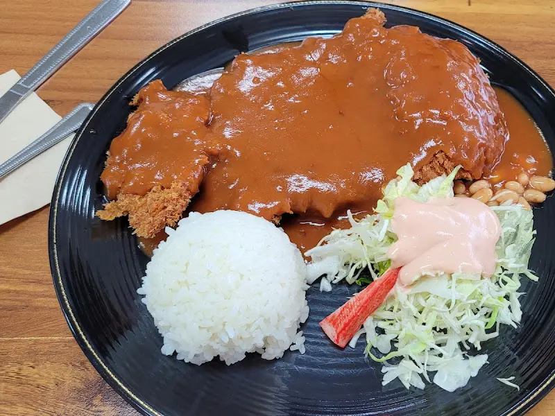 돈가스 정식 한 상차림