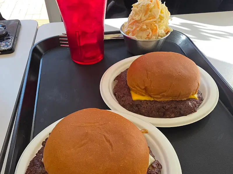 더블 버거와 코울슬로