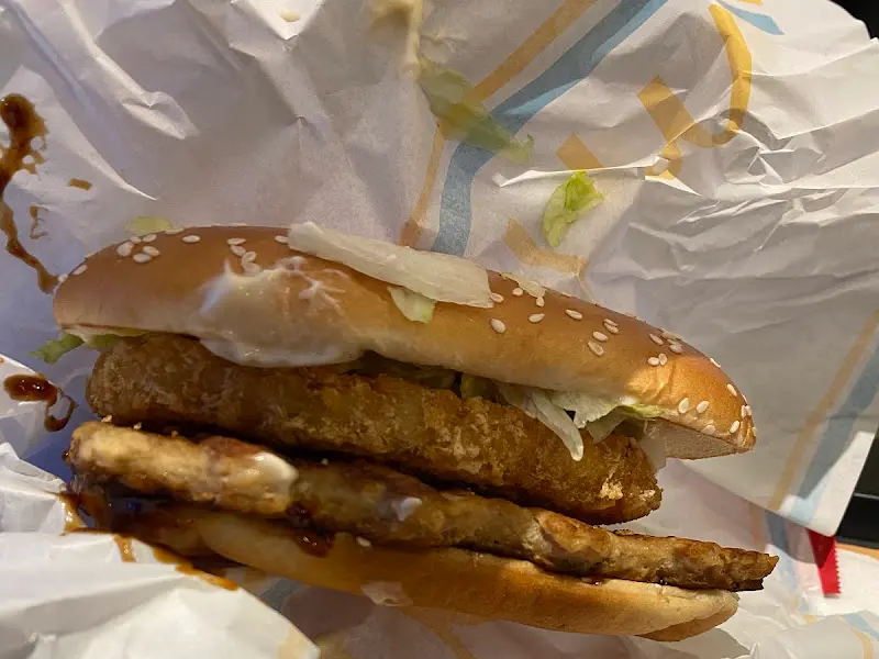 맥도날드 의왕오전DT점 2층 내부