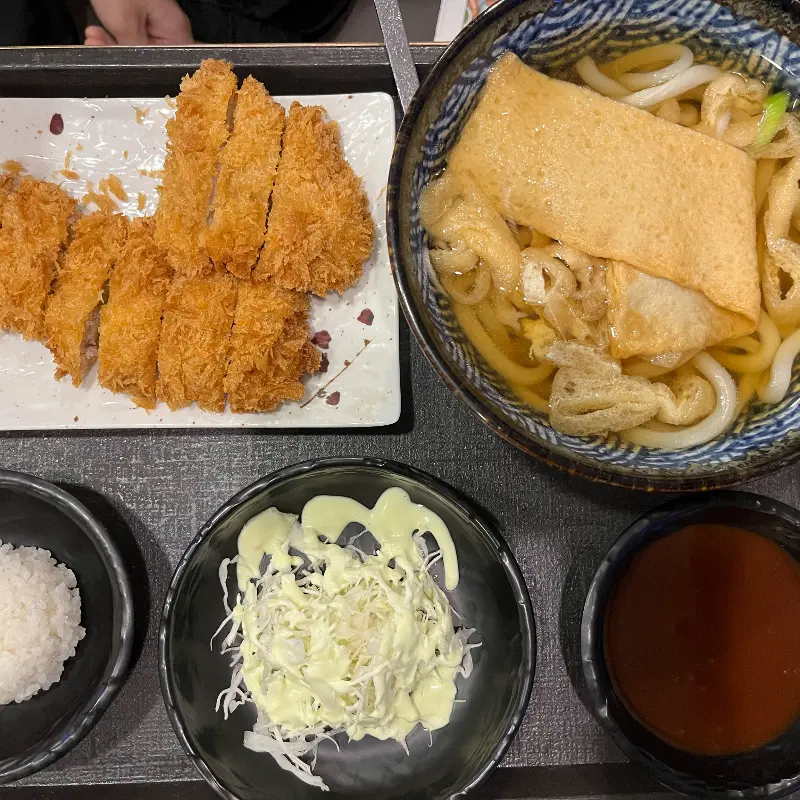 우동과 돈까스