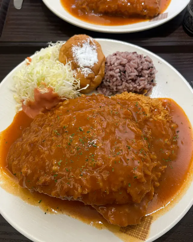 클래식한 경양식 돈까스