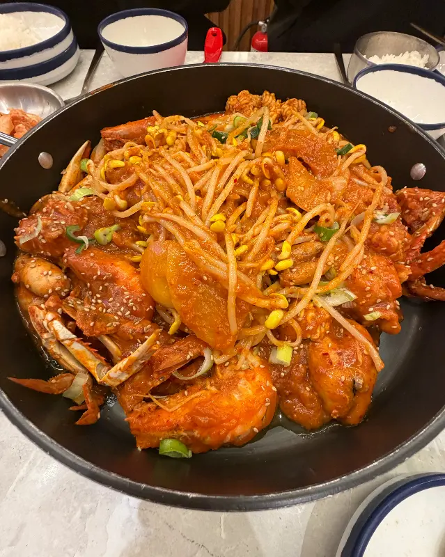 침샘 폭발하는 가오리 해물찜 비주얼