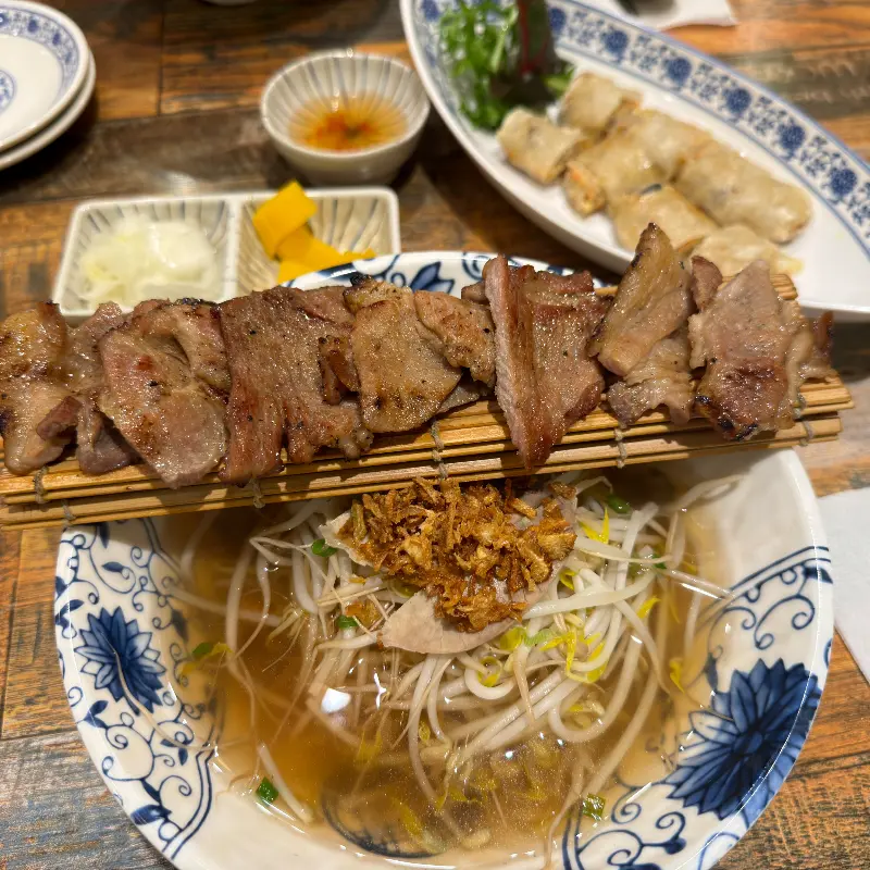 불고기 쌀국수 비주얼