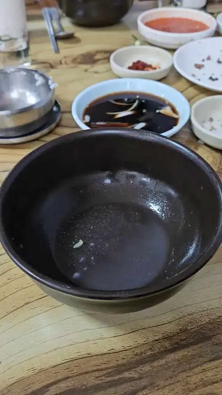 깨끗하게 비운 그릇