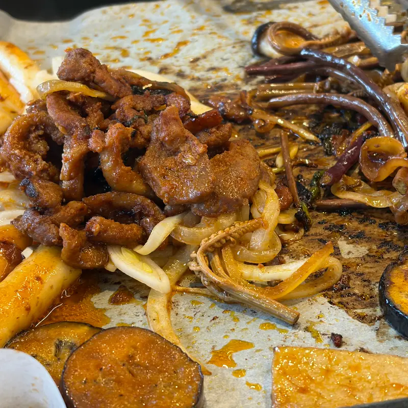 맛있는 오리 불고기