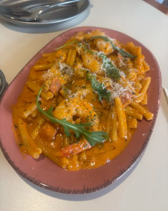 쉬림프 로제 파스타